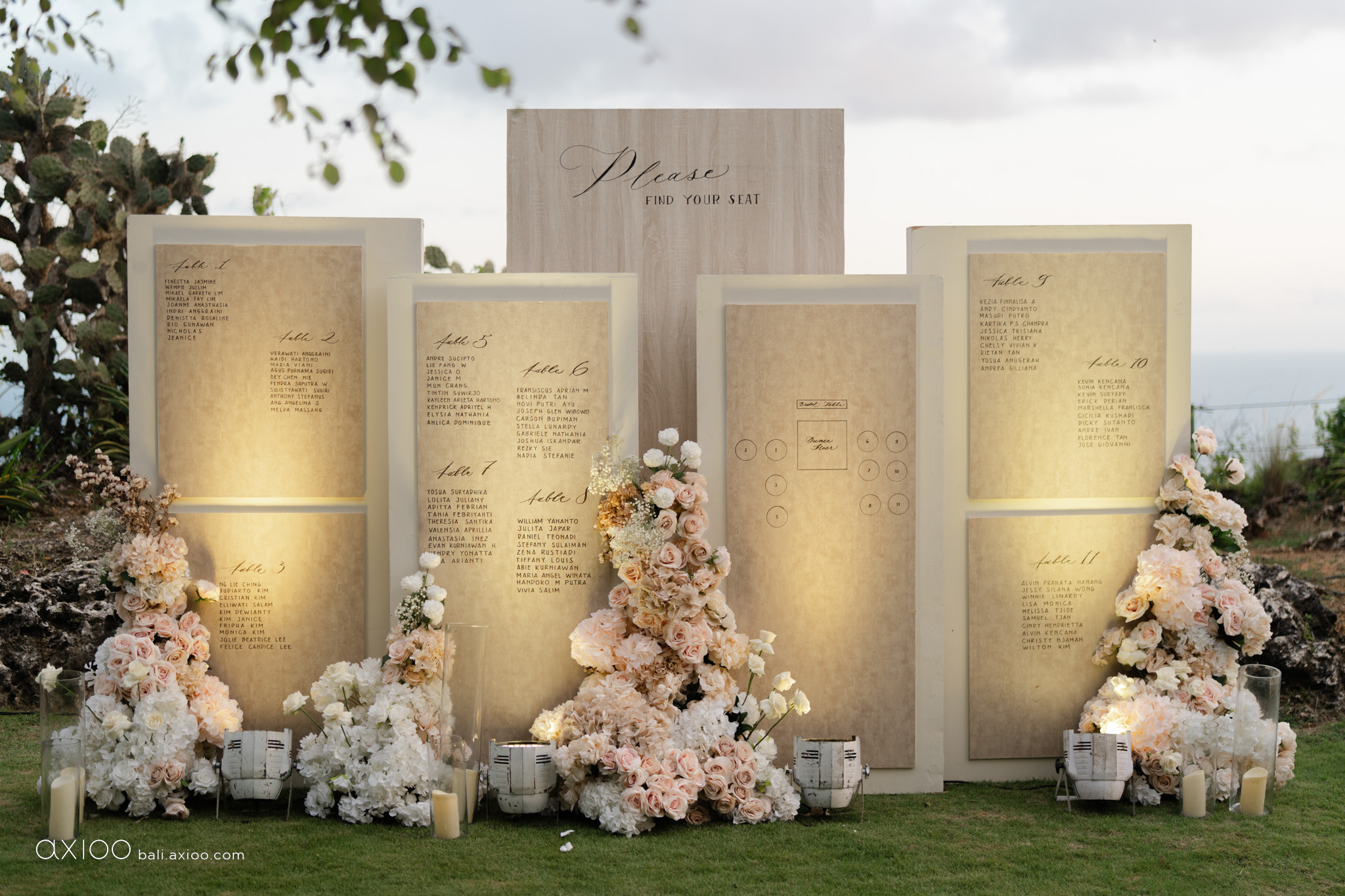 Axioo: A Study in Softness: A Wonderland Uluwatu Wedding in Bali